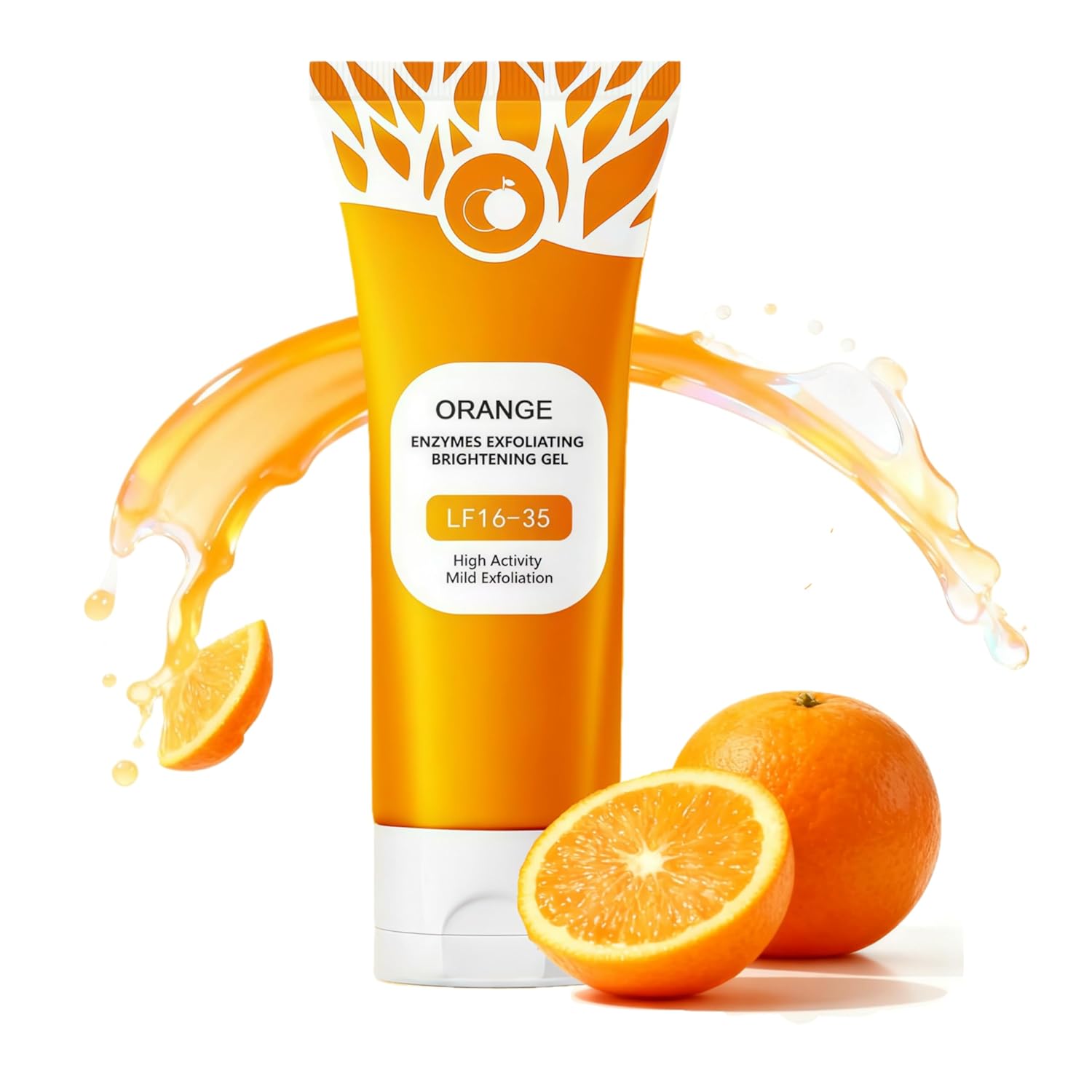 Orange Exfoliating Gel for Face and Body