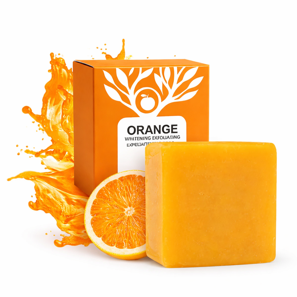 Orange Enzymes Mild Exfoliating Brightening Soap Bar